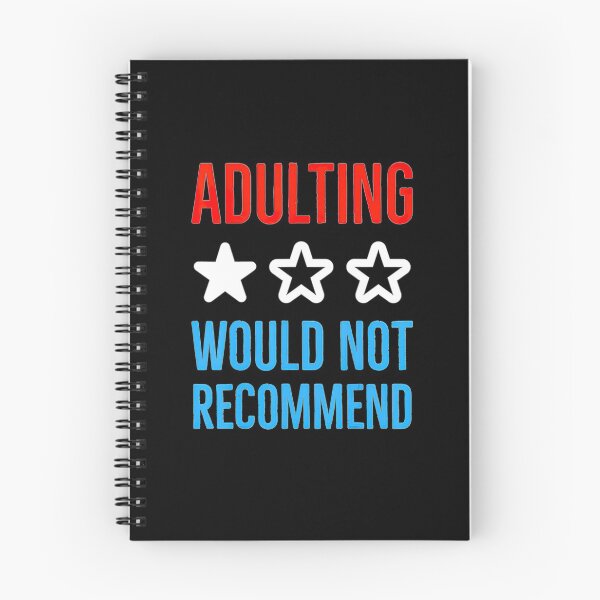 Item preview, Adulting Would Not Recommend designed and sold by AWNR12345.