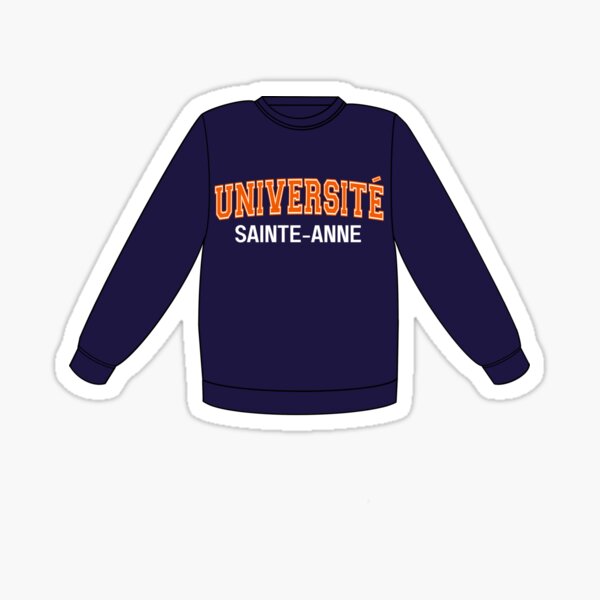 Item preview, Université Sainte-Anne Sweater Sticker designed and sold by s3lkieshop.