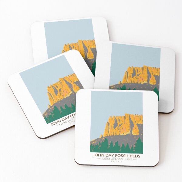 Item preview, John Day Fossil Beds National Monument Oregon Vintage designed and sold by KrisSidDesigns.