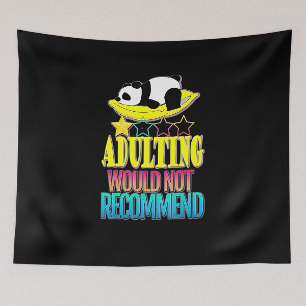 Item preview, Adulting Would Not Recommend designed and sold by AWNR12345.