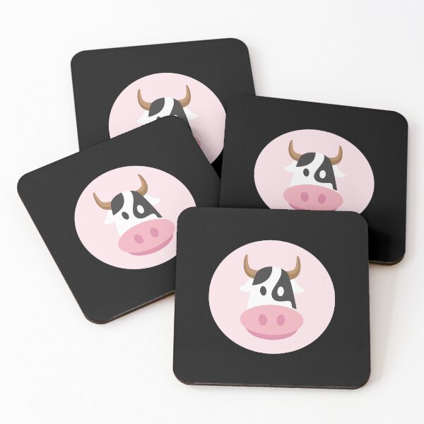 Item preview, Cow Aesthetic - Pink Illustration  designed and sold by crazycollective.