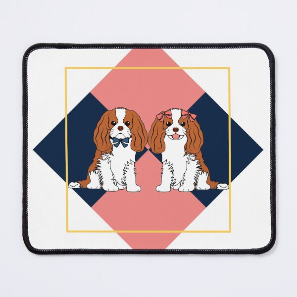 Item preview, Lattice Cavalier King Charles Spaniel designed and sold by Lulupainting.