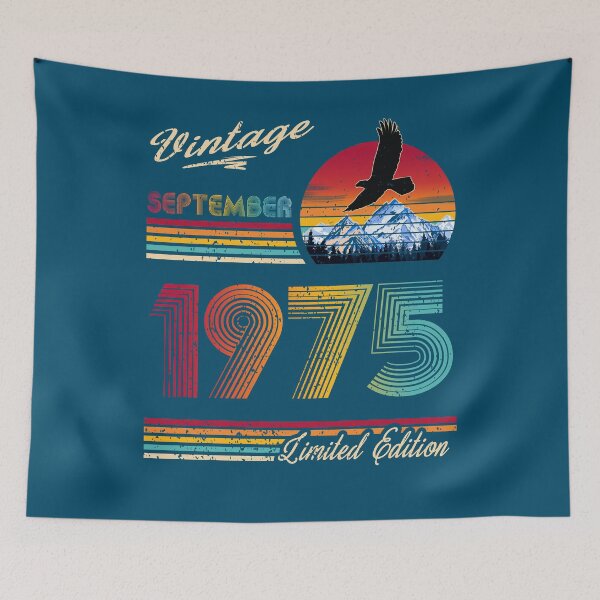 Item preview, September 1975 Birthday designed and sold by GreenSplash.
