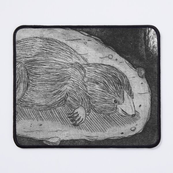 Item preview, Mole in its burrow designed and sold by Azyrielle.