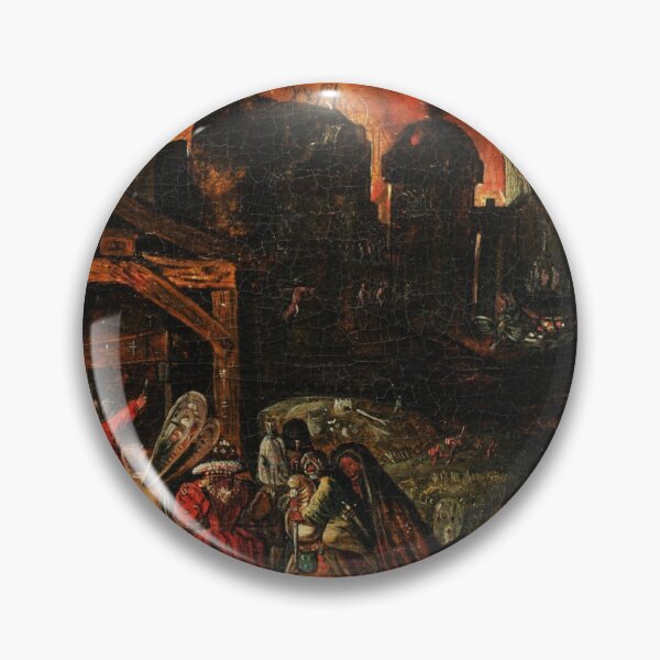 Item preview, Hellish visions the temptation of St Anthony - medieval art  designed and sold by Vintage Designs +.