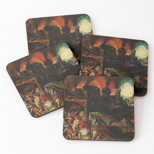 Item preview, Hellish visions the temptation of St Anthony - medieval art  designed and sold by Vintage Designs +.
