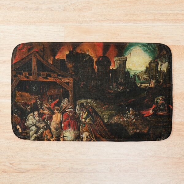 Item preview, Hellish visions the temptation of St Anthony - medieval art  designed and sold by Vintage Designs +.
