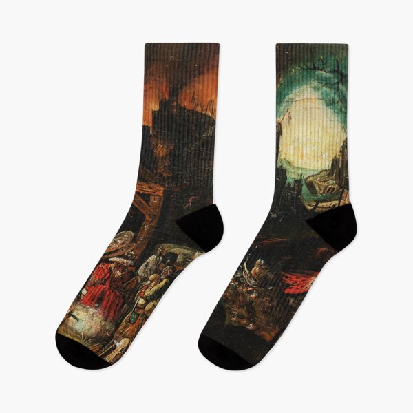 Item preview, Hellish visions the temptation of St Anthony - medieval art  designed and sold by Vintage Designs +.