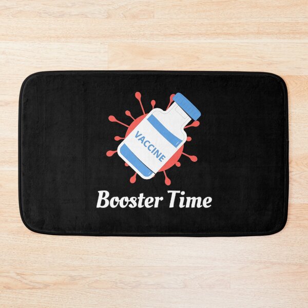 Item preview, Vaccine Booster Time (White Text) - Covid Booster Shot for Vaccinated People - covid vaccine designed and sold by CaitU.