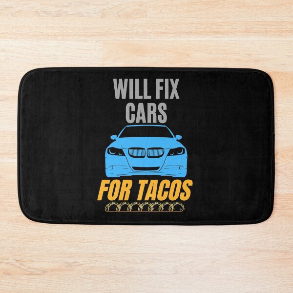Item preview, Will Fix Cars for Tacos. Funny design for a car mechanic.  designed and sold by ACC .