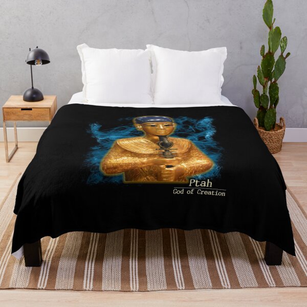 Item preview, Ptah God of Creation Egyptian Statue designed and sold by signsandsymbols.