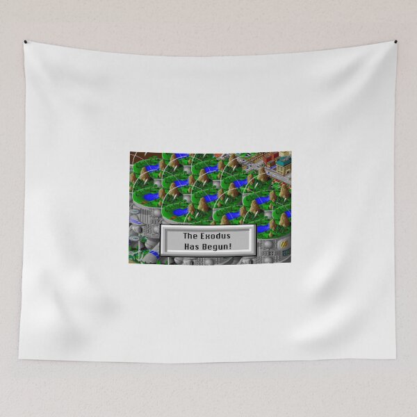 Item preview, Simcity 2000 - Arcology "The Exodus Has Begun" - Maxis City Builder Simulation Retro PC Gamer Design designed and sold by raretshirtsuk.