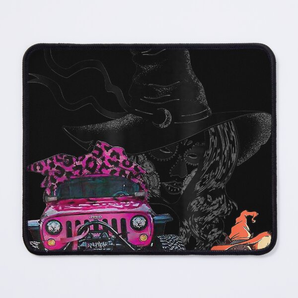 Item preview, My Broom Broke Now I Drive A black J.e.e.p Witch Halloween designed and sold by gillphil.