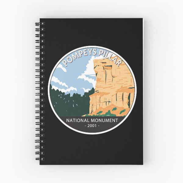 Item preview, Pompeys Pillar National Monument Montana Circle designed and sold by KrisSidDesigns.