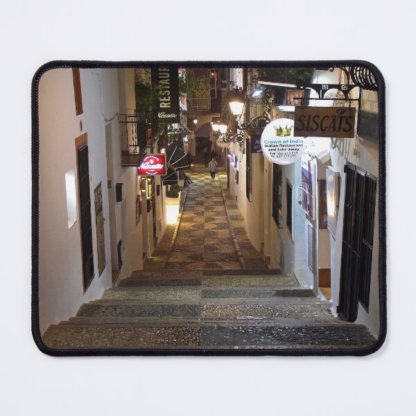 Item preview, Street and staircase, Altea, Spain designed and sold by Luis J. de la Fuente.