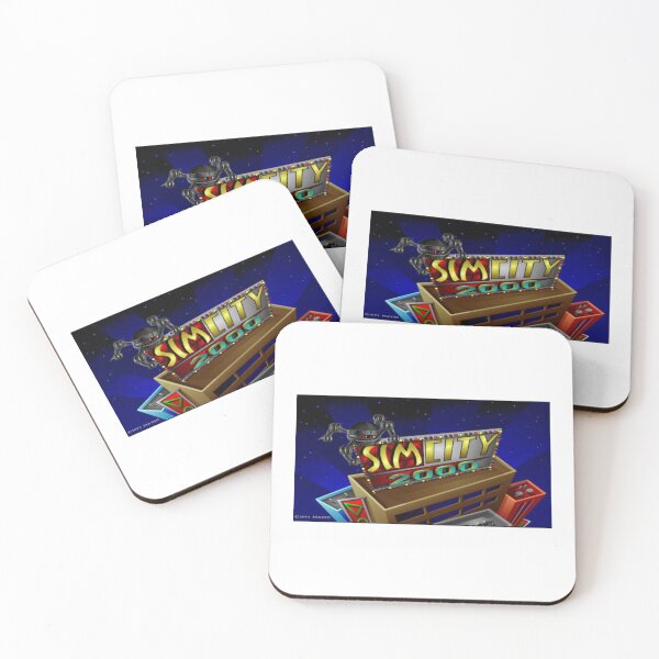 Item preview, Simcity 2000 Title Menu Screen - Maxis City Builder Simulation Retro PC Gamer Design designed and sold by raretshirtsuk.
