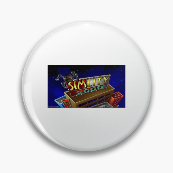 Item preview, Simcity 2000 Title Menu Screen - Maxis City Builder Simulation Retro PC Gamer Design designed and sold by raretshirtsuk.