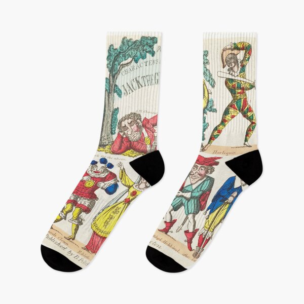 Item preview, Vibrant characters from Jack the Giant Killer vintage illustration designed and sold by Vintage Designs +.