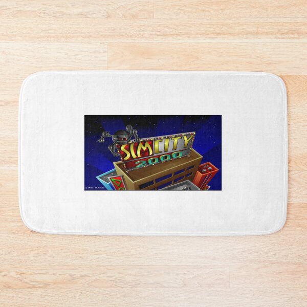 Item preview, Simcity 2000 Title Menu Screen - Maxis City Builder Simulation Retro PC Gamer Design designed and sold by raretshirtsuk.