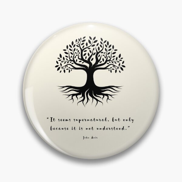 Item preview, John Muir's supernatural quote designed and sold by SaraTug.