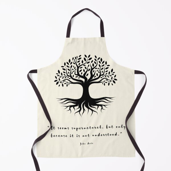 Item preview, John Muir's supernatural quote designed and sold by SaraTug.