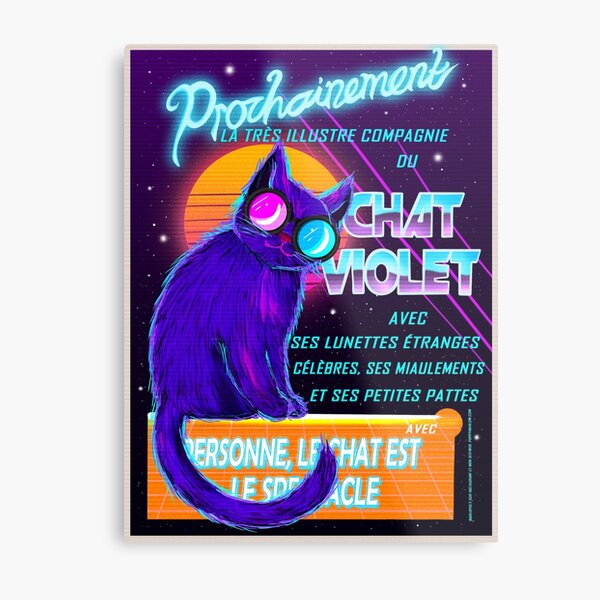 Chat Noir Metal Prints Redbubble