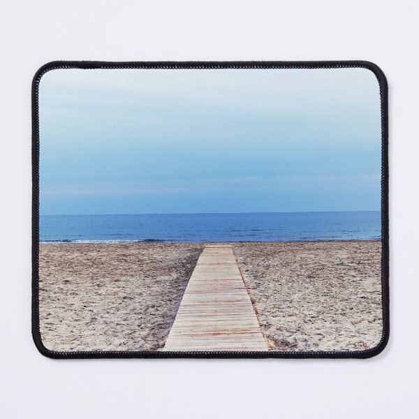 Item preview, Sandy beach with blue sky designed and sold by EdgyDesignForU.