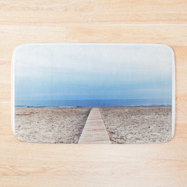 Item preview, Sandy beach with blue sky designed and sold by EdgyDesignForU.