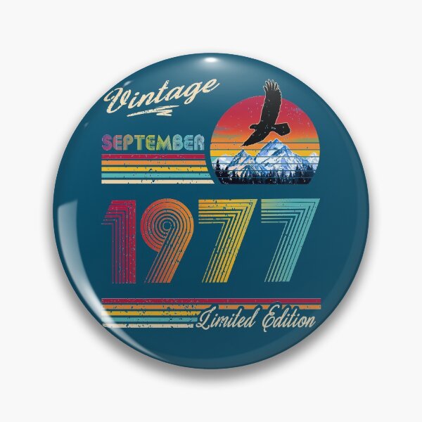 Item preview, September 1977 Birthday designed and sold by GreenSplash.