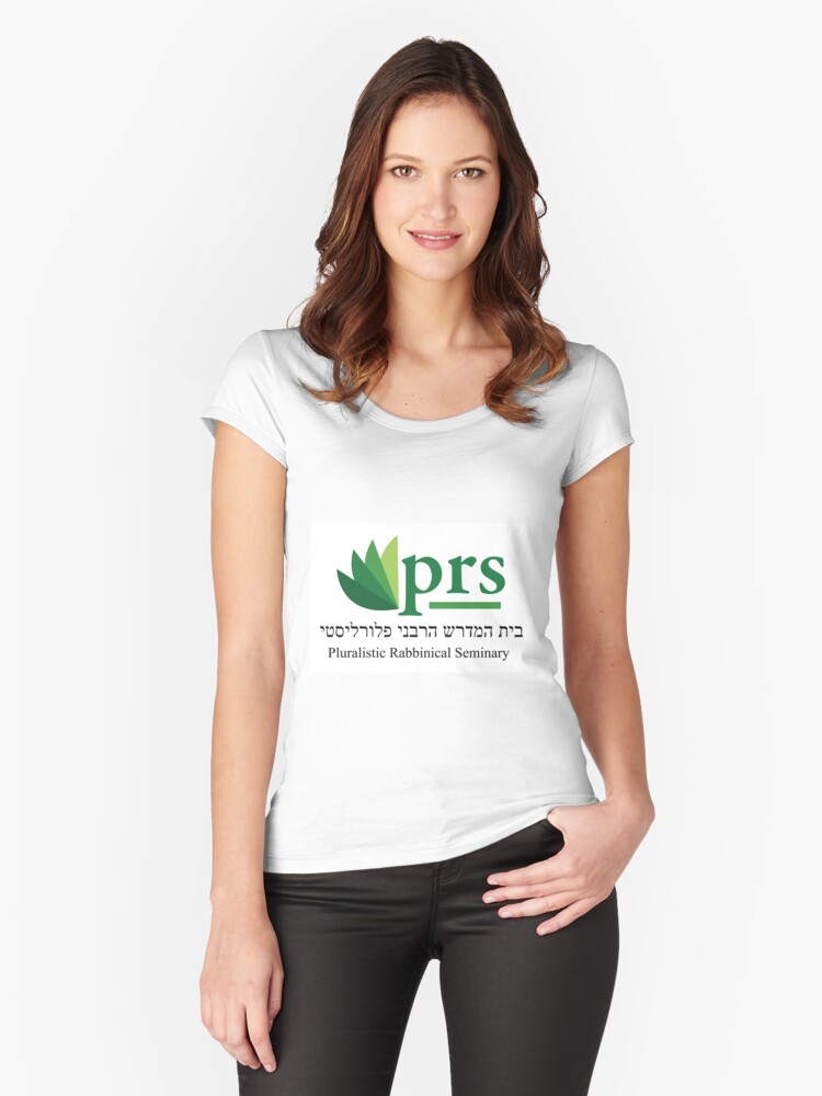 Thumbnail 1 of 3, Fitted Scoop T-Shirt, Pluralistic Rabbinical Seminary designed and sold by JewishPluralism.