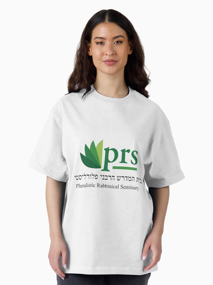 Thumbnail 2 of 7, Oversized T-Shirt, Pluralistic Rabbinical Seminary designed and sold by JewishPluralism.