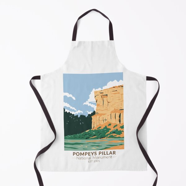 Item preview, Pompeys Pillar National Monument Montana Vintage designed and sold by KrisSidDesigns.
