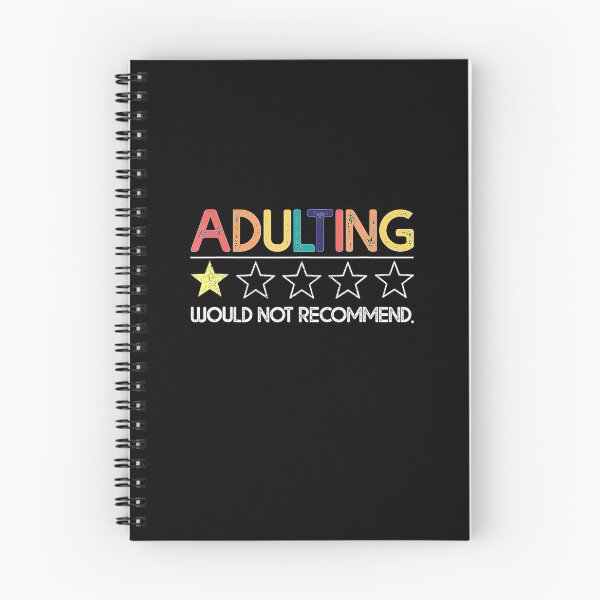 Item preview, Adulting Would Not Recommend designed and sold by AWNR12345.
