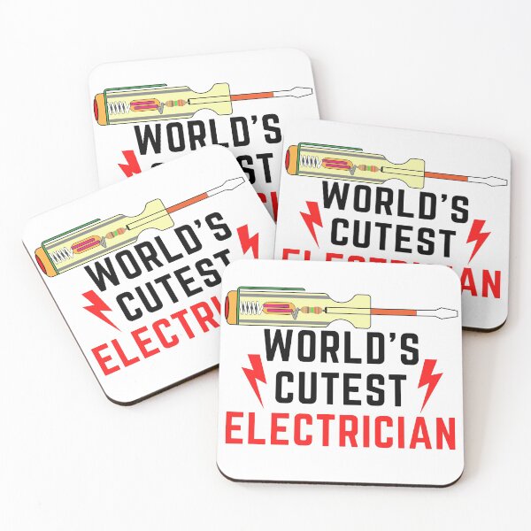 Item preview, World's Cutest Electrician funny T-shirt men gift women gift designed and sold by InnovantDesigns.