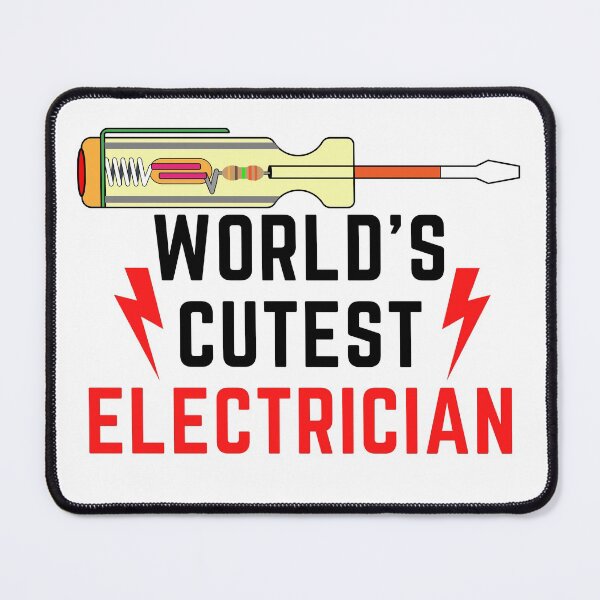 Item preview, World's Cutest Electrician funny T-shirt men gift women gift designed and sold by InnovantDesigns.