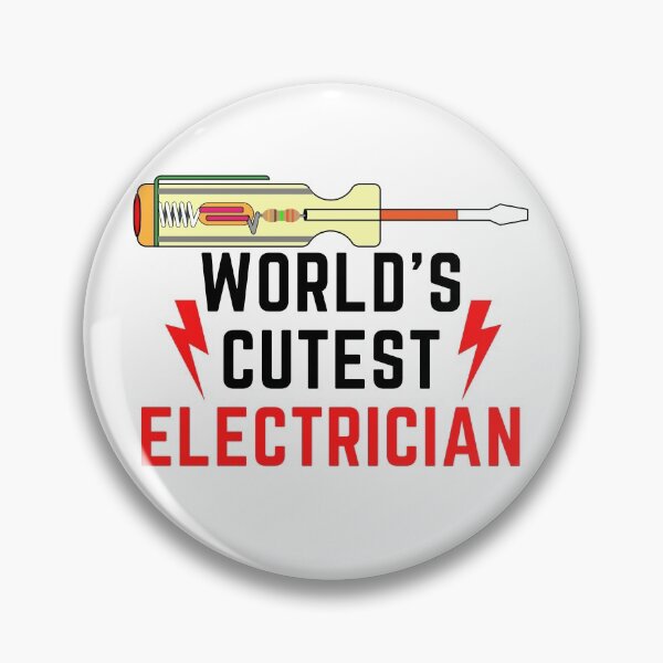 Item preview, World's Cutest Electrician funny T-shirt men gift women gift designed and sold by InnovantDesigns.