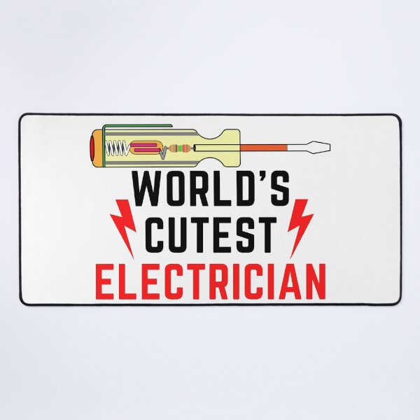 Item preview, World's Cutest Electrician funny T-shirt men gift women gift designed and sold by InnovantDesigns.