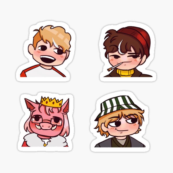 Dream SMP SBI/Sleepy Bois Inc | Sticker Sheet Sticker