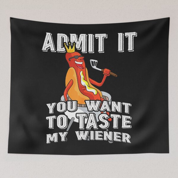 Artikelvorschau, Geben Sie zu, dass Sie mein Wiener BBQ Hot Dog Tee probieren möchten entworfen und verkauft von JudithPre11.