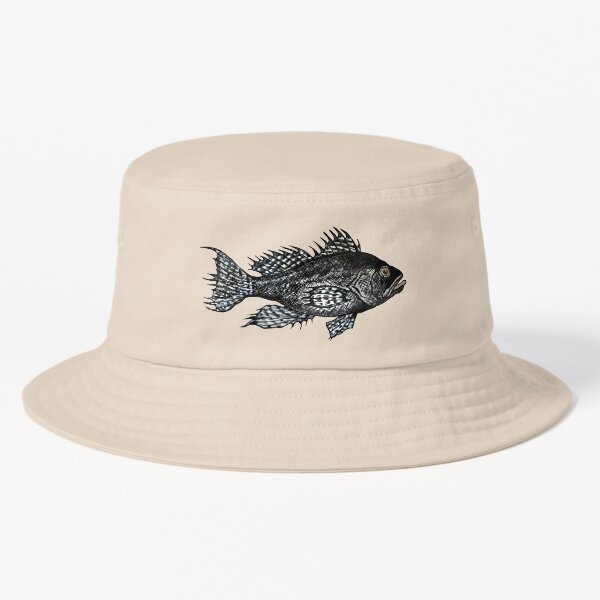 Fishing the Times - Catfish Bucket Hat for Sale by JVANSpremium