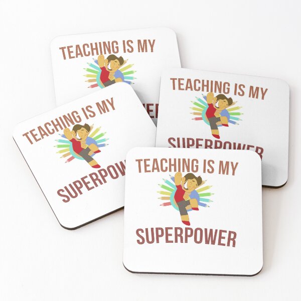 Item preview, TEAACHING IS MY SUPERPOWER designed and sold by Marakstore.