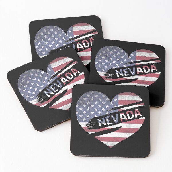 Item preview, Nevada - American Flag - USA State Love - 4th July - Independence Day designed and sold by RosiesSticks.