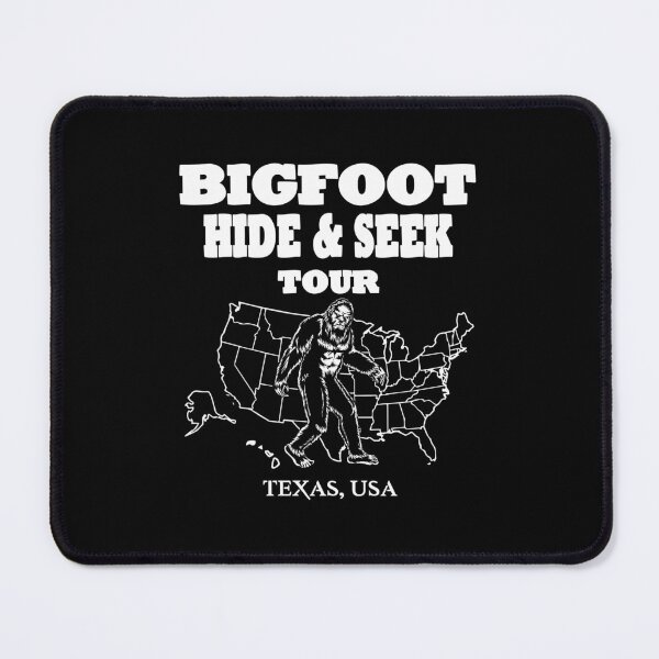 Item preview, Bigfoot Hide & Seek Texas concert tee-USA funny gift ideas designed and sold by BRtisticDesigns.