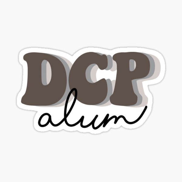 Dis College Program 2021 DCP 202, DCP Alumni Sticker