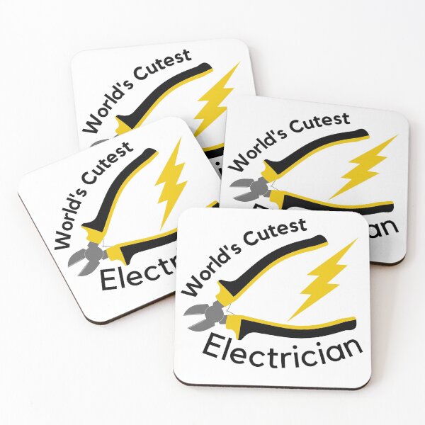 Item preview, World's Cutest Electrician funny T-shirt men gift women gift designed and sold by InnovantDesigns.