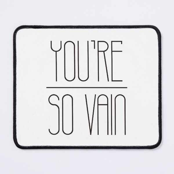 Item preview, You are so vain (black) designed and sold by didijuca.