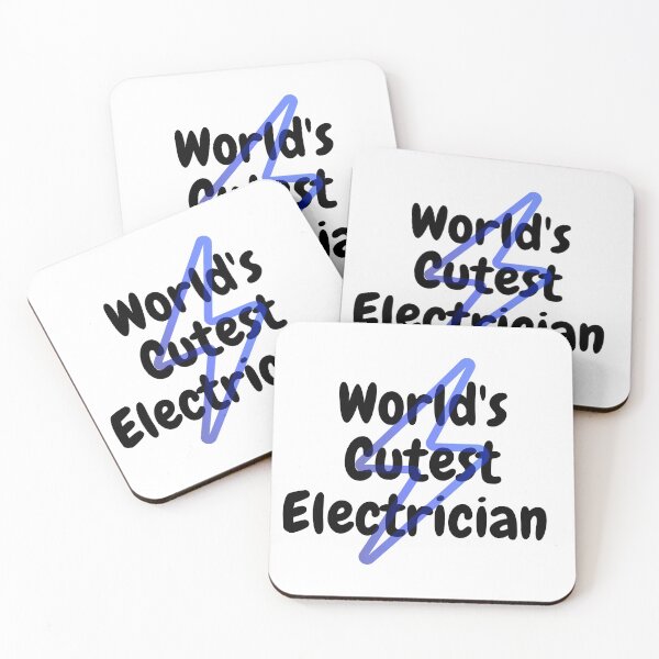 Item preview, World's Cutest Electrician funny T-shirt men gift women gift designed and sold by InnovantDesigns.