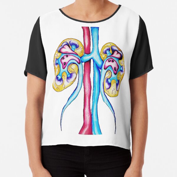 Pretty kidneys Chiffon Top
