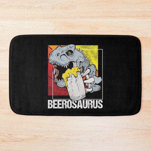 Item preview, Beerosaurus Bierosaurier with beer glass - Beer lover Dino Rex Design designed and sold by brunsch-print.