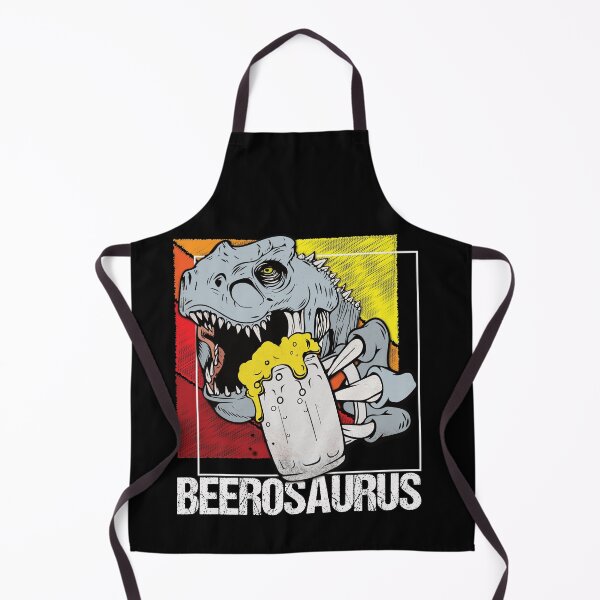 Item preview, Beerosaurus Bierosaurier with beer glass - Beer lover Dino Rex Design designed and sold by brunsch-print.
